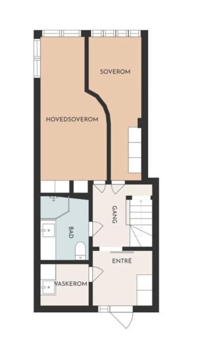 Spacious Central Apartment Тромсьо Екстериор снимка